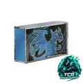 Acrylic Display Case with Magnetic Lid for Pokemon Mega Charizard UPC