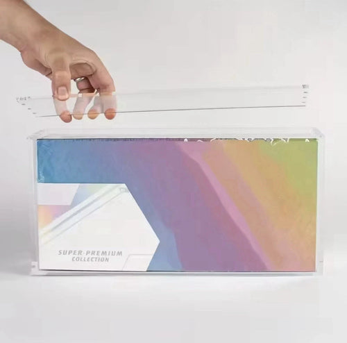 Acrylic Display Case with Magnetic Lid for Pokemon Prismatic SPC