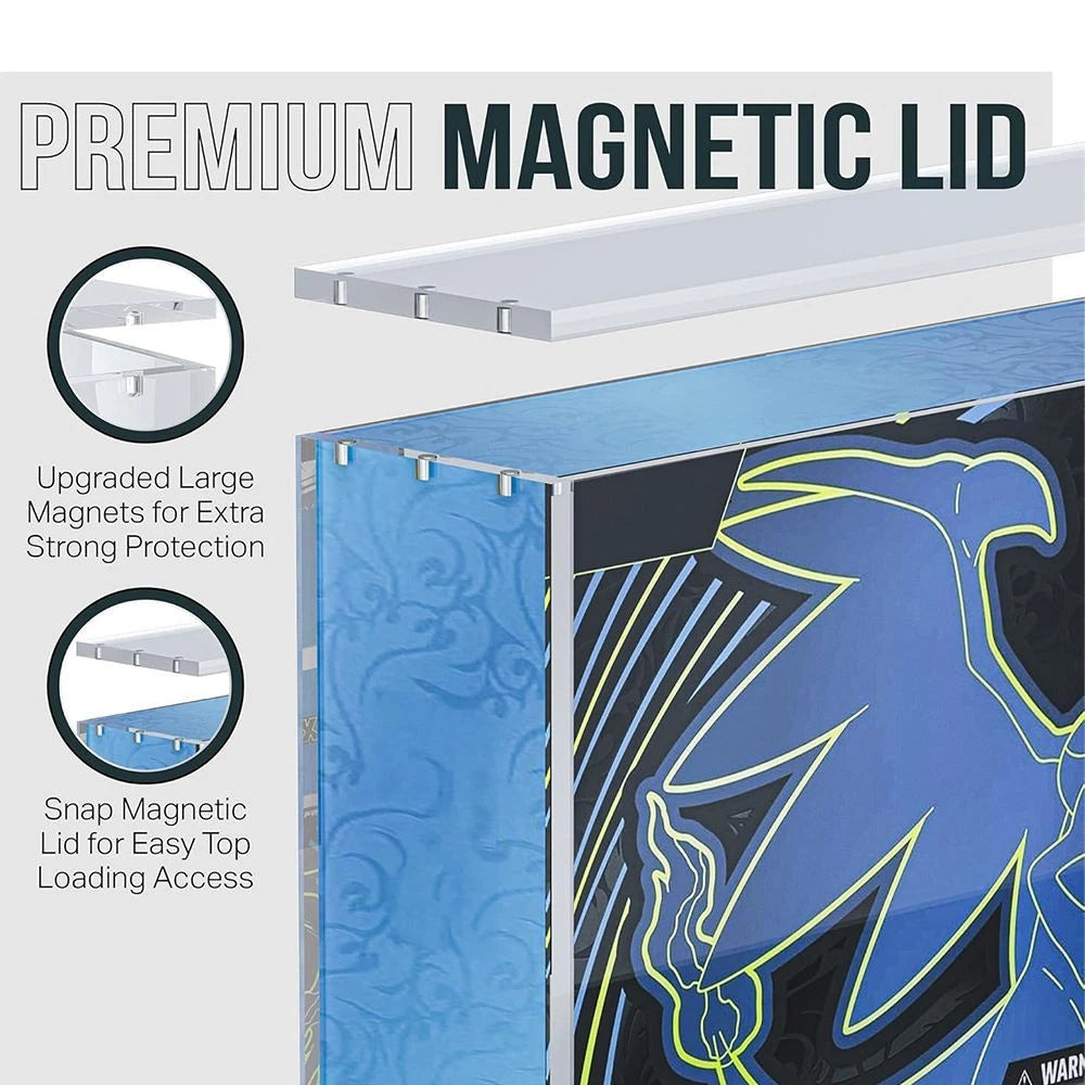 Acrylic Display Case with Magnetic Lid for Pokemon Mega Charizard UPC